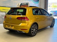 USED 2018 18 VOLKSWAGEN GOLF 2.0 TDI GT Hatchback 5 Door Diesel Automatic DSG Yellow Euro 6  +PRIV GLASS+HEATED SEATS+PAN ROOF