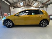 USED 2018 18 VOLKSWAGEN GOLF 2.0 TDI GT Hatchback 5 Door Diesel Automatic DSG Yellow Euro 6  +PRIV GLASS+HEATED SEATS+PAN ROOF