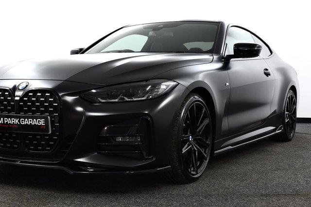 USED 2022 72 BMW 4 SERIES 3.0 430d MHT M Sport Coupe 2dr Diesel Hybrid Auto xDrive Euro 6 (s/s) (286 ps) &pound;12k Extras | Com/MPro/Aero +