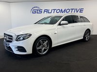 USED 2019 19 MERCEDES-BENZ E CLASS ESTATE E300DE 13.5kWh AMG LINE PLUG-IN HYBRID G-TRONIC+ AUTO 306 BHP + SAT NAV + CAMERA SIX MONTH WARRANTY MAY 2027 MOT
