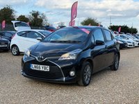 USED 2016 66 TOYOTA YARIS 1.33 Dual VVT-i Icon Euro 6 5dr Â£35 TAX+ULEZ FREE+P-CAMERA