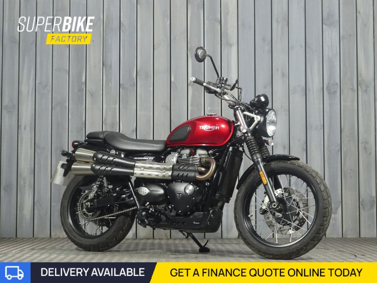 TRIUMPH STREET SCRAMBLERSTREET SCRAMBLER
