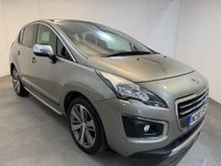 USED 2017 66 PEUGEOT 3008 1.6 BlueHDi Allure SUV 5dr Diesel EAT Euro 6 (s/s) (120 ps) &pound;35 Per Year Road Tax