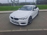 USED 2016 66 BMW 4 SERIES 2.0 420d M Sport Euro 6 (s/s) 2dr STUNNING COUPE IN WHITE !!!!