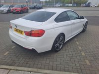 USED 2016 66 BMW 4 SERIES 2.0 420d M Sport Euro 6 (s/s) 2dr STUNNING COUPE IN WHITE !!!!