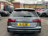 USED 2018 18 AUDI A6 AVANT 2.0 TDI ultra Black Edition Estate 5dr Diesel S Tronic Euro 6 (s/s) (190 ps) 