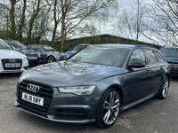 USED 2018 18 AUDI A6 AVANT 2.0 TDI ultra Black Edition Estate 5dr Diesel S Tronic Euro 6 (s/s) (190 ps) 