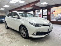 USED 2018 68 TOYOTA AURIS 1.8 VVT-h Excel Hatchback 5dr Petrol Hybrid CVT Euro 6 (s/s) (136 ps) Full Toyota Service History