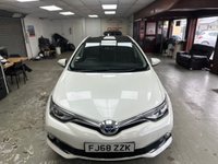 USED 2018 68 TOYOTA AURIS 1.8 VVT-h Excel Hatchback 5dr Petrol Hybrid CVT Euro 6 (s/s) (136 ps) Full Toyota Service History