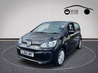 USED 2018 68 VOLKSWAGEN UP! 1.0 Move up! Hatchback 5dr Petrol Manual Euro 6 (s/s) (60 ps) 