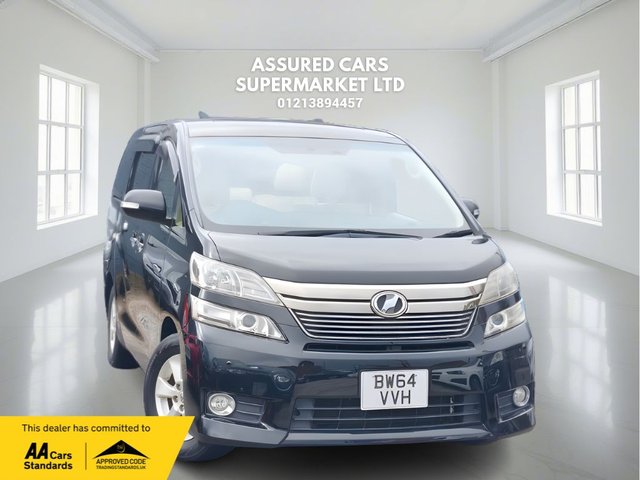 View our Toyota Vellfire 2.4L PETROL AUTO 7 SEATER