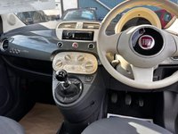 USED 2013 63 FIAT 500 1.2 Pop Hatchback 3dr Petrol Manual Euro 6 (s/s) (69 bhp) SERVCIE HISTORY-8 STAMPS-B/TOOTH STEREO-NEW MOT ON PURCHASE-&pound;35 ROAD TAX