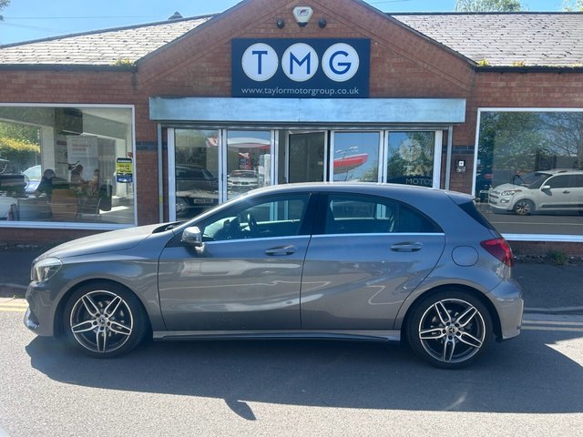 View our Mercedes-Benz A-Class 1.6 A180 AMG Line Hatchback 5dr Petrol Manual Euro 6 (s/s) (122 ps)