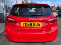 USED 2018 68 FORD FIESTA 1.1 Ti-VCT Zetec Hatchback 5dr Petrol Manual Euro 6 (s/s) (85 ps) 