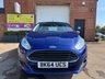 USED 2014 64 FORD FIESTA 1.5 TDCi Zetec Hatchback 5dr Diesel Manual Euro 5 (75 ps) 