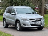 USED 2011 11 VOLKSWAGEN TIGUAN 1.4 TSI BlueMotion Tech Match SUV 5dr Petrol Manual 2WD Euro 5 (150 ps) 