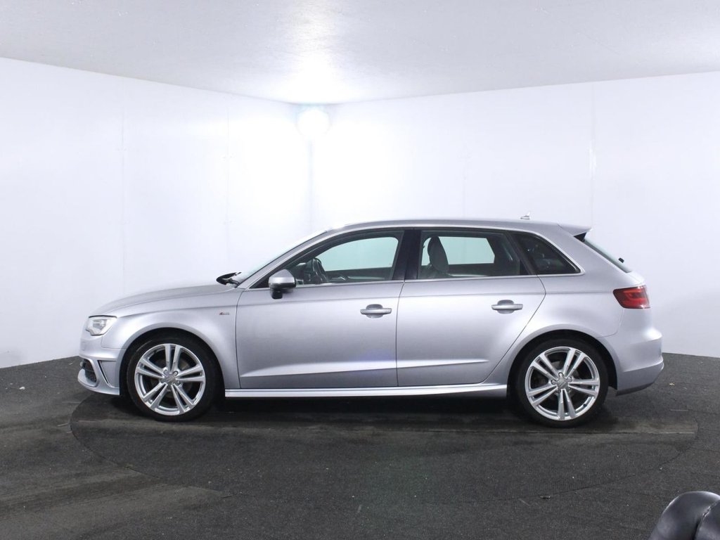 USED 2016 16 AUDI A3 2.0 TDI S line Sportback 5dr Diesel S Tronic Euro 6 (s/s) (Nav) (150 ps) BLUETOOTH - DAB RADIO