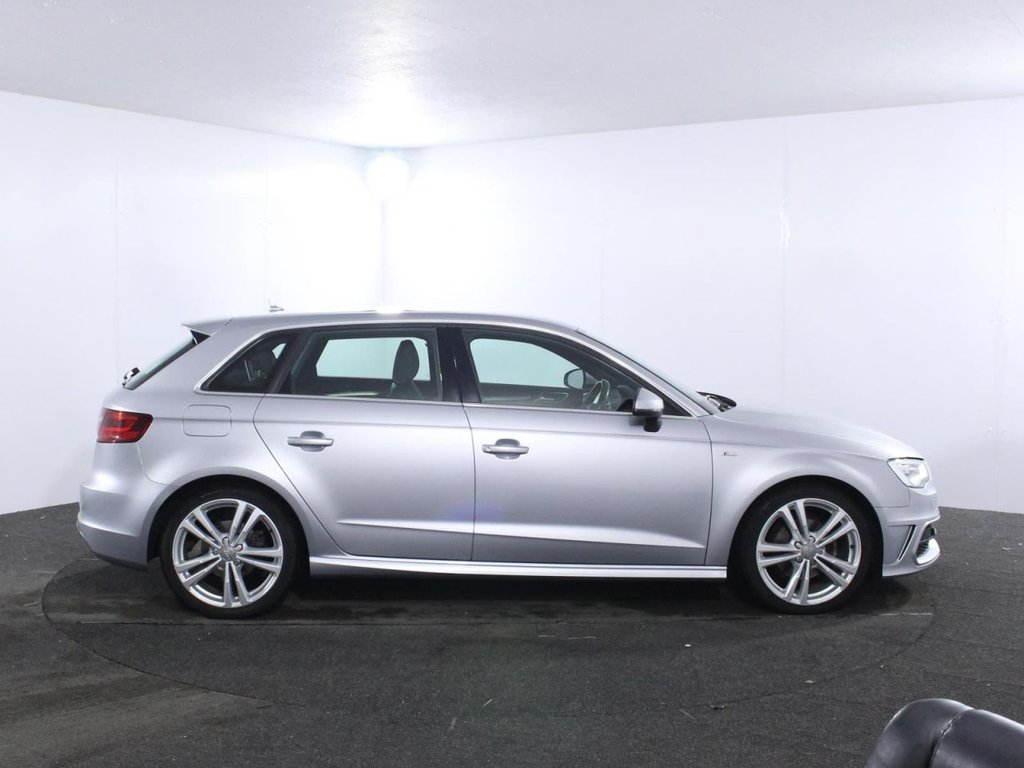 USED 2016 16 AUDI A3 2.0 TDI S line Sportback 5dr Diesel S Tronic Euro 6 (s/s) (Nav) (150 ps) BLUETOOTH - DAB RADIO