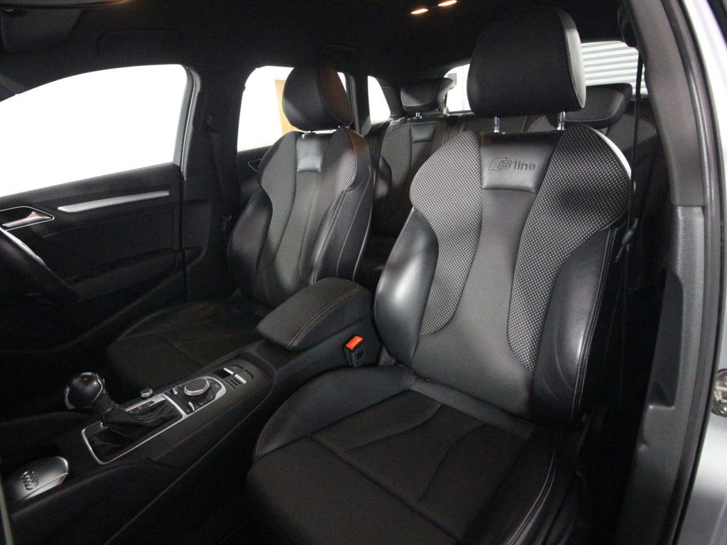USED 2016 16 AUDI A3 2.0 TDI S line Sportback 5dr Diesel S Tronic Euro 6 (s/s) (Nav) (150 ps) BLUETOOTH - DAB RADIO