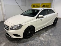 USED 2014 14 MERCEDES-BENZ A-CLASS 1.6 A200 Sport Hatchback 5dr Petrol Manual Euro 6 (s/s) (156 ps) Sat Nav-1/2 Leather-Bluetooth-Cruise-Parking sensors-17