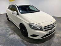 USED 2014 14 MERCEDES-BENZ A-CLASS 1.6 A200 Sport Hatchback 5dr Petrol Manual Euro 6 (s/s) (156 ps) Sat Nav-1/2 Leather-Bluetooth-Cruise-Parking sensors-17