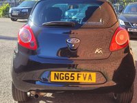 USED 2016 65 FORD KA 1.2 Zetec Hatchback 3dr Petrol Manual Euro 5 (s/s) (69 ps) LOW MILES - &pound;35 TAX - FULL MOT
