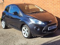 USED 2016 65 FORD KA 1.2 Zetec Hatchback 3dr Petrol Manual Euro 5 (s/s) (69 ps) LOW MILES - &pound;35 TAX - FULL MOT