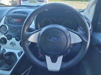USED 2016 65 FORD KA 1.2 Zetec Hatchback 3dr Petrol Manual Euro 5 (s/s) (69 ps) LOW MILES - &pound;35 TAX - FULL MOT