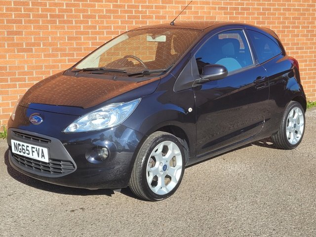 2016 65 Ford Ka 1.2 Zetec Hatchback 3dr Petrol Manual Euro 5 (s/s) (69 ps)