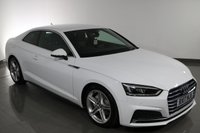 USED 2017 17 AUDI A5 2.0 TDI S line Coupe 2dr Diesel S Tronic Euro 6 (s/s) (190 ps) 6 stamp SERVICE HISTORY - 2 KEYS - &pound;35 TAX