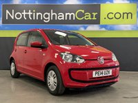 USED 2014 14 VOLKSWAGEN UP! 1.0 Move up! Hatchback 5dr Petrol Manual Euro 5 (60 ps) 