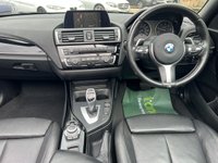 USED 2017 66 BMW 2 SERIES 2.0 220d M Sport Convertible 2dr Diesel Auto Euro 6 (s/s) (190 ps) - SAT NAV - HEATED LEATHER - P/SENSORS - BLUETOOTH - CRUISE - &pound;35 ROAD TAX