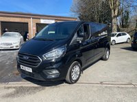 USED 2022 22 FORD TRANSIT CUSTOM 2.0 300 EcoBlue Limited Panel Van 5dr Diesel Manual L2 H1 Euro 6 (s/s) (130 ps) 1 OWNER + GREAT SPEC + MAY 2027 MOT