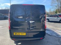 USED 2022 22 FORD TRANSIT CUSTOM 2.0 300 EcoBlue Limited Panel Van 5dr Diesel Manual L2 H1 Euro 6 (s/s) (130 ps) 1 OWNER + GREAT SPEC + MAY 2027 MOT