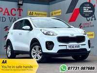 USED 2016 16 KIA SPORTAGE 1.6 GDi 2 SUV 5dr Petrol Manual Euro 6 (s/s) (130 bhp) ULEZ OK !!!