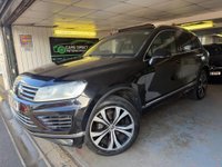 USED 2015 15 VOLKSWAGEN TOUAREG 3.0 TDI V6 BlueMotion Tech R-Line Tiptronic 4WD Euro 6 (s/s) 5dr SERVICE INCLUDED