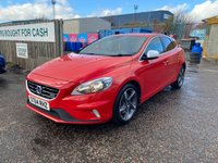 USED 2014 64 VOLVO V40 2.0 D4 R-Design Hatchback 5dr Diesel Manual Euro 6 (s/s) (190 ps) PX WELCOME FINANCE AVAILABLE