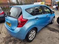 USED 2014 64 NISSAN NOTE 1.5 dCi Visia Hatchback 5dr Diesel Manual Euro 5 (s/s) (90 ps) 1.5L 12MONTHMOT, FSH, SERVICED, 2OWNERS,LOWMILES,79000MILES,STRONG, RELIABLE, CHEAPTOINSURE, CHEAPTAX