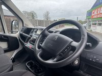 USED 2017 67 PEUGEOT BOXER 2.0 BlueHDi 435 Professional Panel Van 5dr Diesel Manual L4 H2 Euro 6 (130 ps) This 2017 Peugeot Boxer 2.0 BlueHDi 435 Professional L4 H2 Euro 6 5dr boasts a clear vehicle history, offering you peace of mind.  Powered by an efficient 2.0 litre BlueHDi diesel engine, this Euro 6 compliant van is presented in the Professional trim, known for its practical features.  With a substantial towing weight of 3000 kg, it is well equipped for a variety of tasks. The Boxer Professional derivative stands out with its impressive 15000 litre cargo volume.