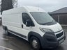USED 2017 67 PEUGEOT BOXER 2.0 BlueHDi 435 Professional Panel Van 5dr Diesel Manual L4 H2 Euro 6 (130 ps) This 2017 Peugeot Boxer 2.0 BlueHDi 435 Professional L4 H2 Euro 6 5dr boasts a clear vehicle history, offering you peace of mind.  Powered by an efficient 2.0 litre BlueHDi diesel engine, this Euro 6 compliant van is presented in the Professional trim, known for its practical features.  With a substantial towing weight of 3000 kg, it is well equipped for a variety of tasks. The Boxer Professional derivative stands out with its impressive 15000 litre cargo volume.