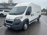 USED 2017 67 PEUGEOT BOXER 2.0 BlueHDi 435 Professional Panel Van 5dr Diesel Manual L4 H2 Euro 6 (130 ps) This 2017 Peugeot Boxer 2.0 BlueHDi 435 Professional L4 H2 Euro 6 5dr boasts a clear vehicle history, offering you peace of mind.  Powered by an efficient 2.0 litre BlueHDi diesel engine, this Euro 6 compliant van is presented in the Professional trim, known for its practical features.  With a substantial towing weight of 3000 kg, it is well equipped for a variety of tasks. The Boxer Professional derivative stands out with its impressive 15000 litre cargo volume.