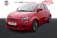 USED 2021 71 FIAT 500E 42kWh RED 3dr Auto (CRUISE, BLUETOOTH) 