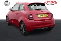 USED 2021 71 FIAT 500E 42kWh RED 3dr Auto (CRUISE, BLUETOOTH) 