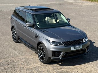 2021 LAND ROVER RANGE ROVER SPORT 3.0 D300 MHEV HSE Silver Auto 4WD Euro 6 (s/s) 5dr &pound;33990.00