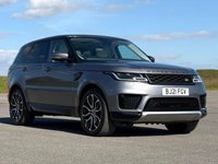 USED 2021 21 LAND ROVER RANGE ROVER SPORT 3.0 D300 MHEV HSE Silver Auto 4WD Euro 6 (s/s) 5dr ELECTRIC TOWBAR+MERIDIAN