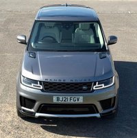 USED 2021 21 LAND ROVER RANGE ROVER SPORT 3.0 D300 MHEV HSE Silver Auto 4WD Euro 6 (s/s) 5dr ELECTRIC TOWBAR+MERIDIAN