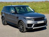 USED 2021 21 LAND ROVER RANGE ROVER SPORT 3.0 D300 MHEV HSE Silver Auto 4WD Euro 6 (s/s) 5dr ELECTRIC TOWBAR+MERIDIAN