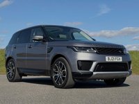 USED 2021 21 LAND ROVER RANGE ROVER SPORT 3.0 D300 MHEV HSE Silver Auto 4WD Euro 6 (s/s) 5dr ELECTRIC TOWBAR+MERIDIAN