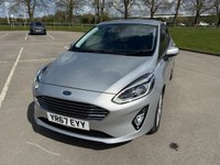 USED 2017 67 FORD FIESTA 1.0T EcoBoost Titanium Hatchback 5dr Petrol Manual Euro 6 (s/s) (100 ps) USB CRUISE PARKING SENSORS