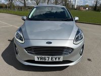 USED 2017 67 FORD FIESTA 1.0T EcoBoost Titanium Hatchback 5dr Petrol Manual Euro 6 (s/s) (100 ps) USB CRUISE PARKING SENSORS